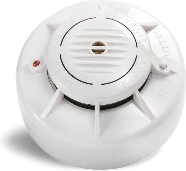 FITO Wireless Smoke Detector ASD-10QR with Integrated RF Module and 3V Lithium Battery for 10 Years