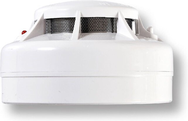 FITO Wireless Smoke Detector ASD-10QR with Integrated RF Module and 3V Lithium Battery for 10 Years