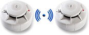 FITO Wireless Smoke Detector ASD-10QR with Integrated RF Module and 3V Lithium Battery for 10 Years