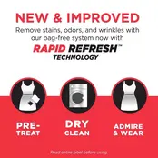 Dryel Starter Kit – Includes 5 Cloths, Stain Pen, Wrinkle Release