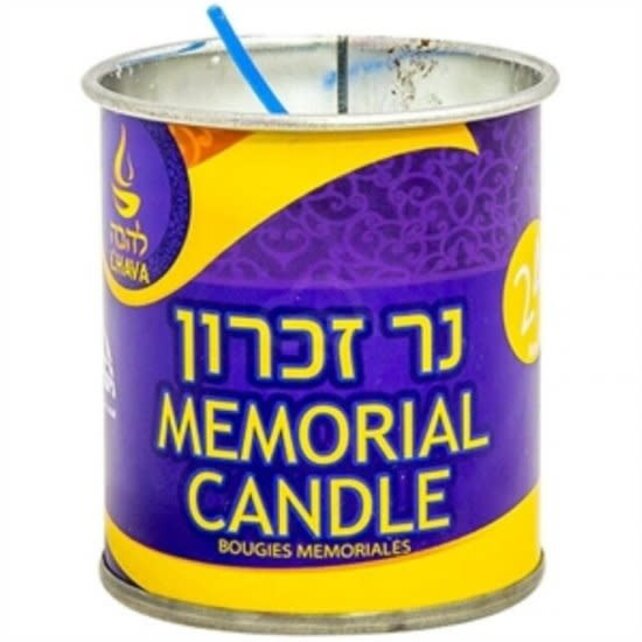 L'Hava 24-Hour Memorial Candle Tin