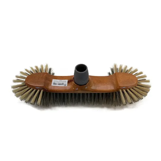 Balai à poils de porc avec embout universel rotatif 33 cm