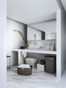 Curver Filo Laundry Box Cappuccino 55l