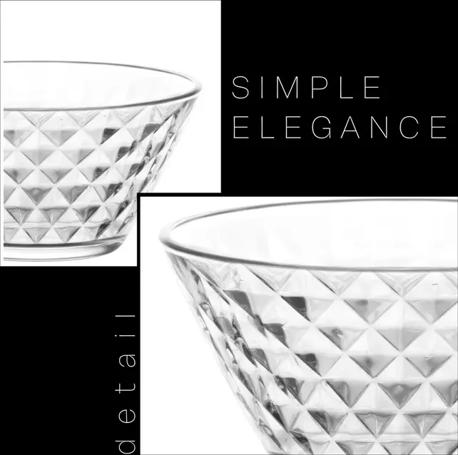 LAV Artemis Glass Bowls – 330 ml