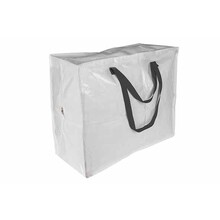 Storage Bag Wihte W. Zip 55x30xh50cm