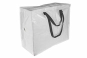 Storage Bag Wihte W. Zip 55x30xh50cm