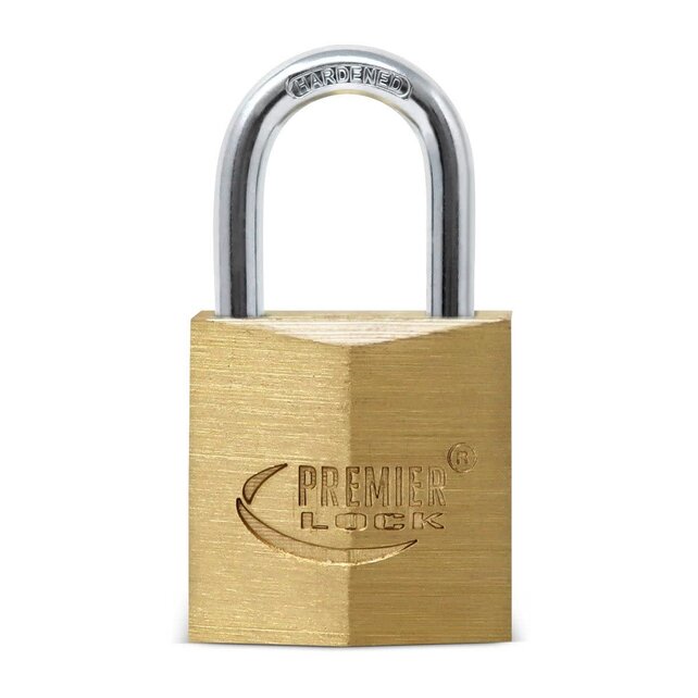 Padlock-Brass-Keyed Diffrently 1.5"