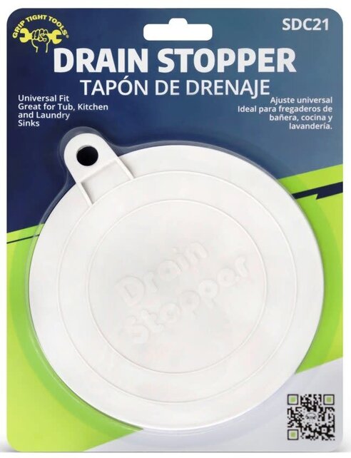Drain Stopper White