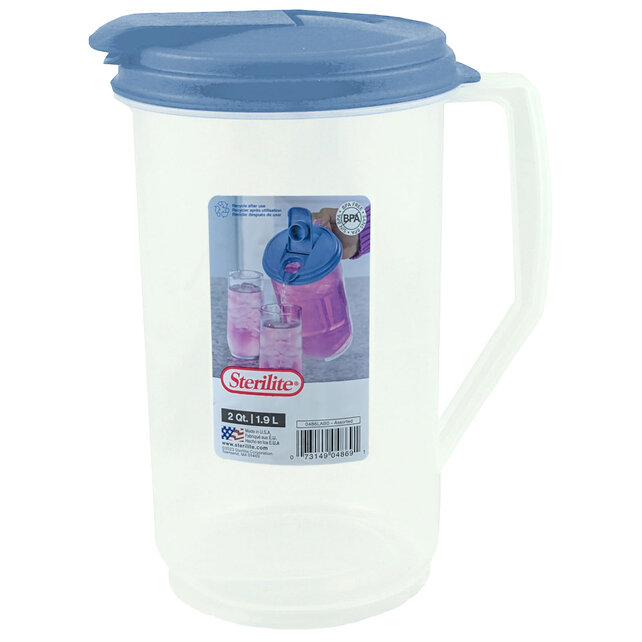 Sterilite Plastic Pitcher 1.9 L