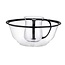 Netila Netila Acrylic wash cup set clear with Black rim