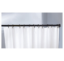 Kleine Wolke Duschvorhangstange 125 - 220 cm Weiß