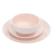 Godinger Spiral Pink 12pcs Porcelain Set