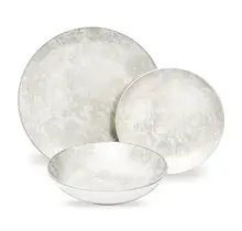 Godinger Wingate Pearl porseleinen dinerserviesset – 12-delig