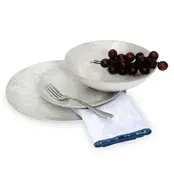 Godinger Wingate Pearl Porcelain Dinnerware  12pcs Set