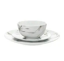 Godinger Dinnerware Rayo set -18pcs (No with cup Included)