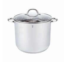 Gustav Voss Sevilla Soeppot 14.6L Ø28 cm – RVS Kookpan met Glazen Deksel