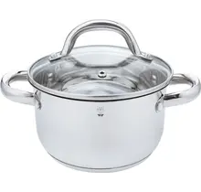 Gustav Voss Sevilla stainless steel soup pot 3,2L Ø20cm with glass lid