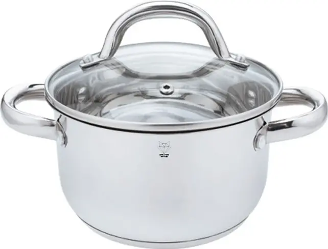 Gustav Voss Sevilla soeppan 3,2L Ø20cm RVS met glazen deksel,