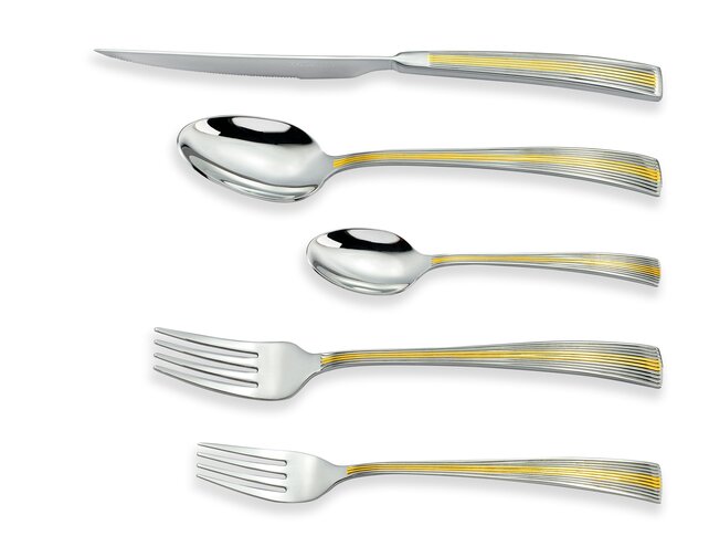 Brilliant Harmony Gold Flatware 30pcs