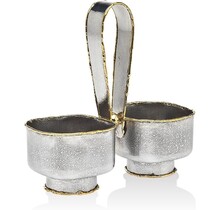 Godinger Golden Frost Salt Peper