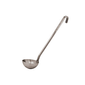 Serving spoon - 0.25 L - Stainless steel - Ø 10 x L 37 cm