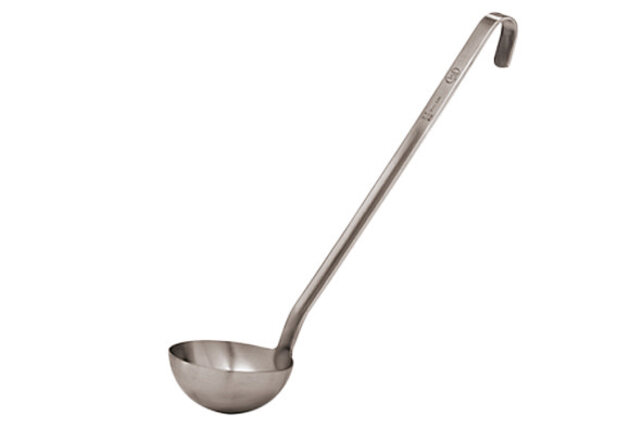 Serving spoon - 0.25 L - Stainless steel - Ø 10 x L 37 cm