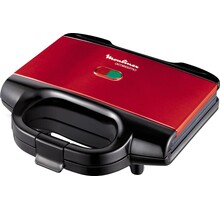 Moulinex Sandwichmaker 650W – Kompakter Croque-Monsieur-Grill mit Antihaftplatten