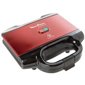 Moulinex Sandwich Maker 650W – Compact Croque Monsieur Machine with Non-Stick Plates