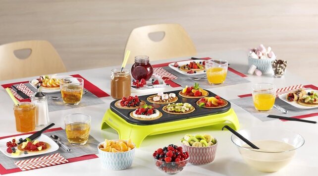 Tefal Crêpière – 6 Mini-Crêpes – 1000W