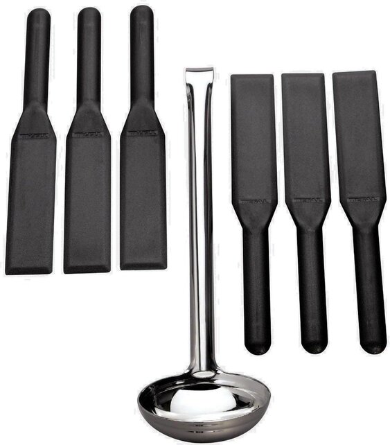 Tefal  Crêpes-Maker für 6 Mini-Pfannkuchen mit Antihaft und Zubehör