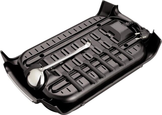 Tefal– Mini Crepe Maker for 6 Pancakes with Non-Stick Plate and Accessories