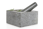 Cosy & Trendy granite mortar and pestle – herbs and spices grinder
