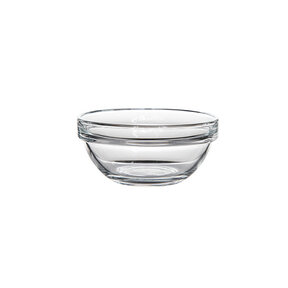 6er-Set stapelbare Glasschalen 9 cm