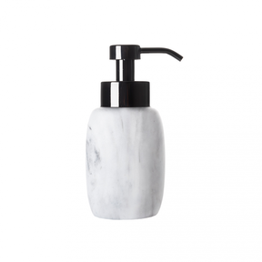 Distributeur de savon marbre argent