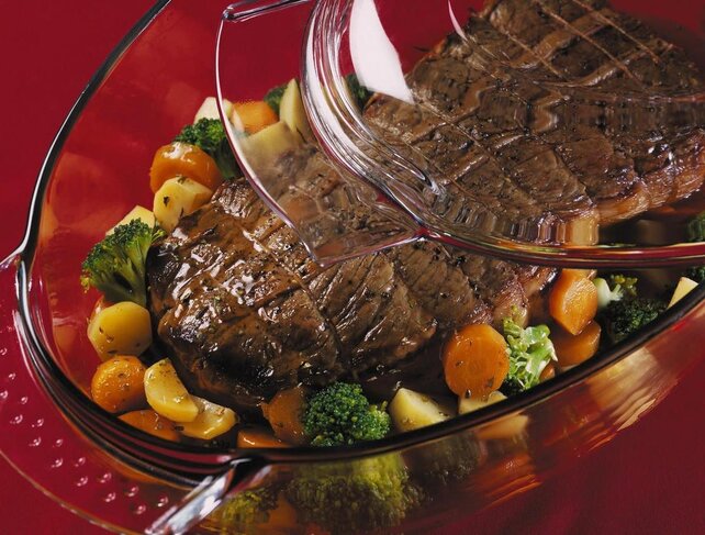 Pyrex Plat à Four Ovale avec Couvercle, 5,8 Litres