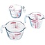 Pyrex Pyrex Classic Prepware Messbecher, Set mit 3 Stück