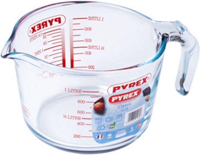 Pyrex Classic Prepware Messbecher, Set mit 3 Stück