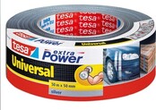 Tesa Universal Textieltape Extra Power Zilver