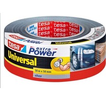 Tesa Universal Fabric Tape Extra Power Silver