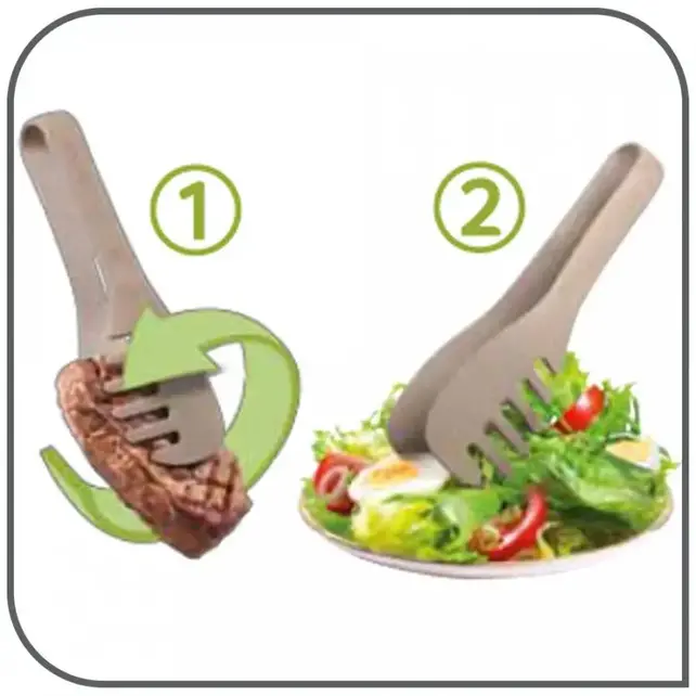 Tefal 2-in-1 Tang & Spatel