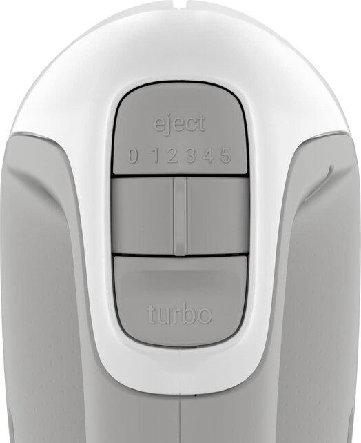 Moulinex Handmixer 450W – 5 Geschwindigkeiten + Turbo mit Rührbesen und Knethaken