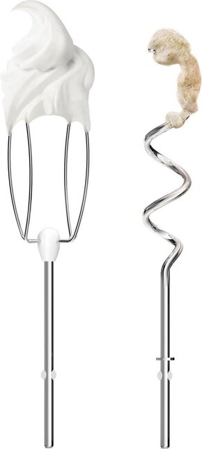 Moulinex HM450 Batteur Électrique 450W – 5 Vitesses + Turbo avec Fouets et Crochets