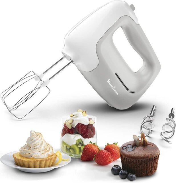 Moulinex Prep'Mix Hand Mixer - Grey - 450W
