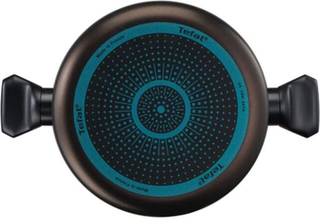 Marmite Tefal - Ø 24 cm (4,7 L) - Facile à cuire et à nettoyer - Avec couvercle Tous feux sauf induction