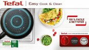 Tefal Cooking Pot - Ø 24 cm (4.7 L) - Easy Cook & Clean - With Lid Suitable for All Heat Sources Except Induction