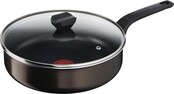 Tefal Easy Cook & Clean Sauteuse 26 cm avec Couvercle en Verre