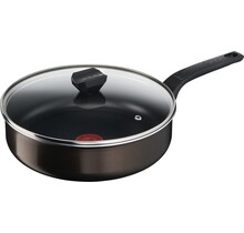 Tefal Easy Cook & Clean 26 cm Sauté Pan with Glass Lid