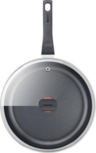 Tefal Easy Cook & Clean Sauteuse 26 cm avec Couvercle en Verre