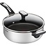 Tefal Tefal Emotion Schmorpfanne 26 cm aus Edelstahl mit Glasdeckel und Antihaftbeschichtung