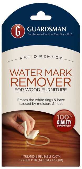 Guardsman Water Mark Remover Cloth – For Wood Furniture